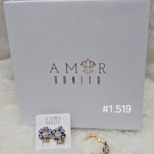 ARETE ABRE CAMINO CON OJOS AZUL #1.519