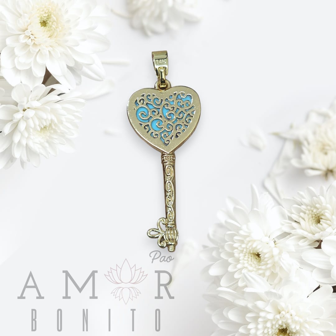 Llave Árbol Sagrado Turquesa - Image 3